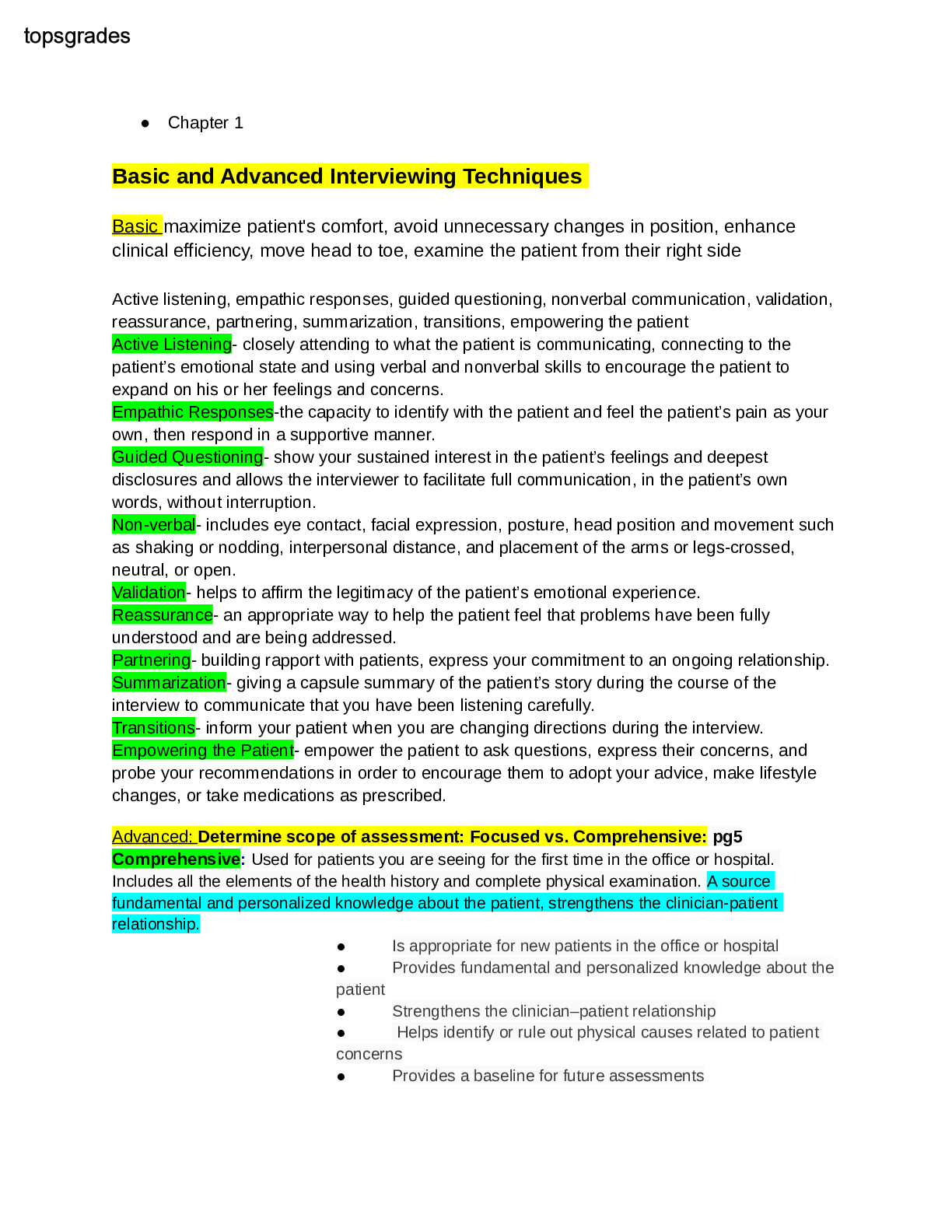 Preview image for NR_509_Week_4_Mid_Term_Study_Guide_Review.
