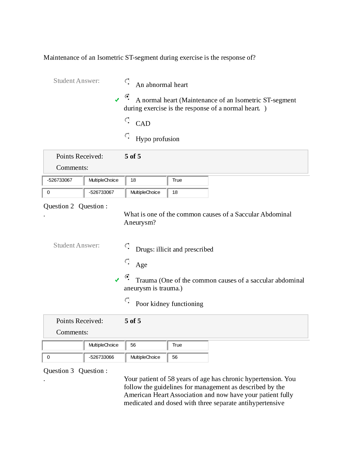 Preview of NSG 6001 FINAL EXAM 2 – QUESTION AND ANSWERS