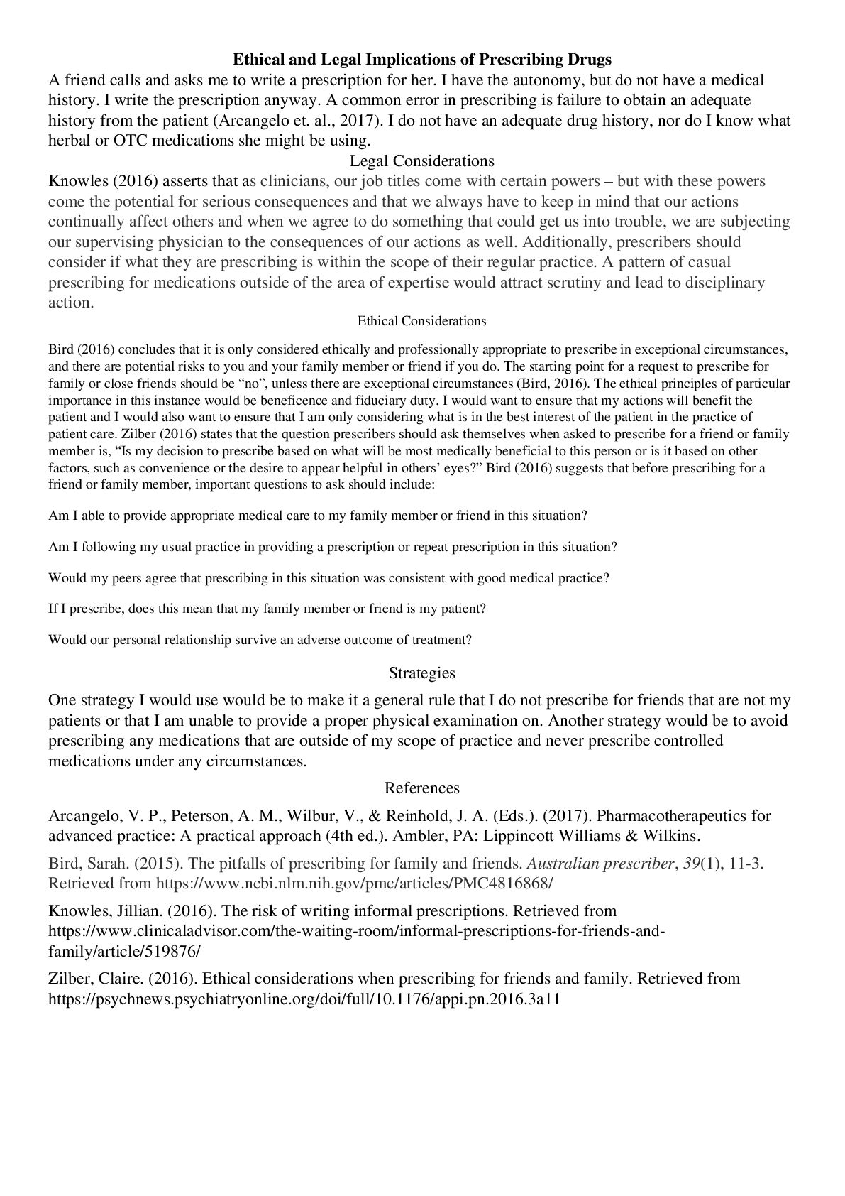 Preview of NURS 6521N Week 2 Discussion Advanced pharmacology
