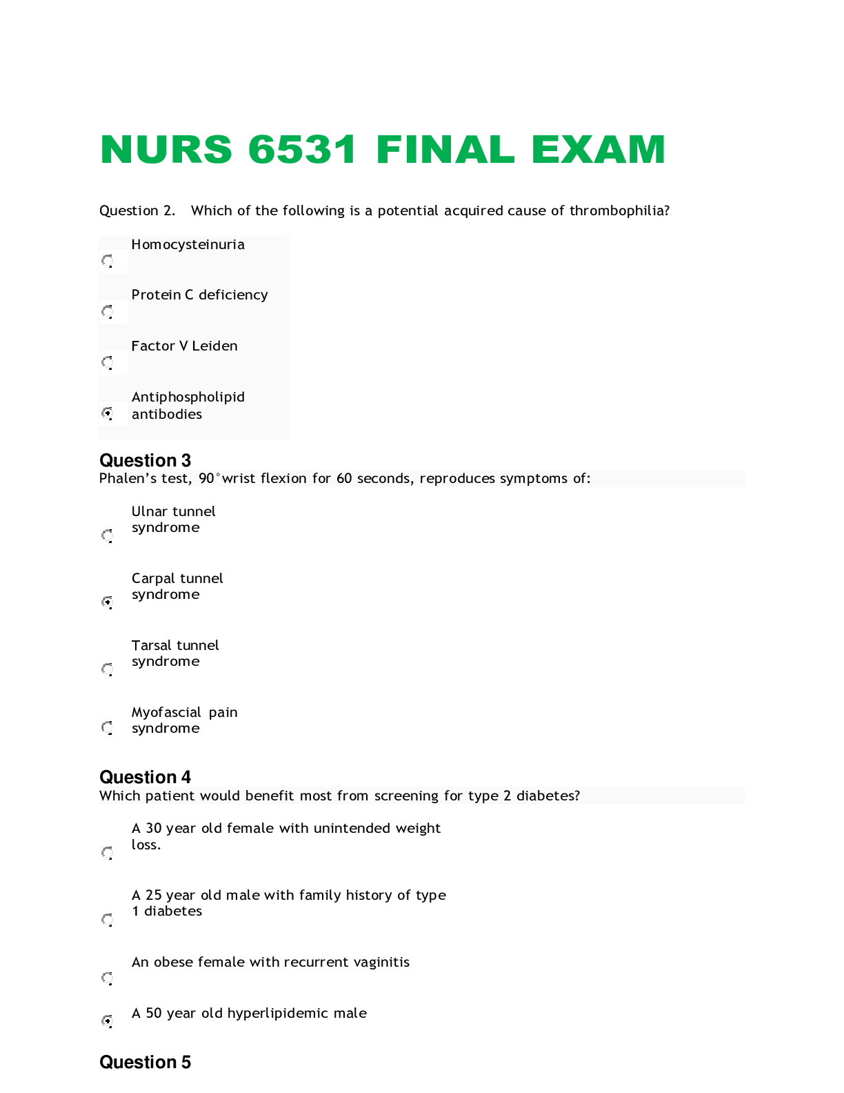 Preview image for NURS_6531_Final_Exam
