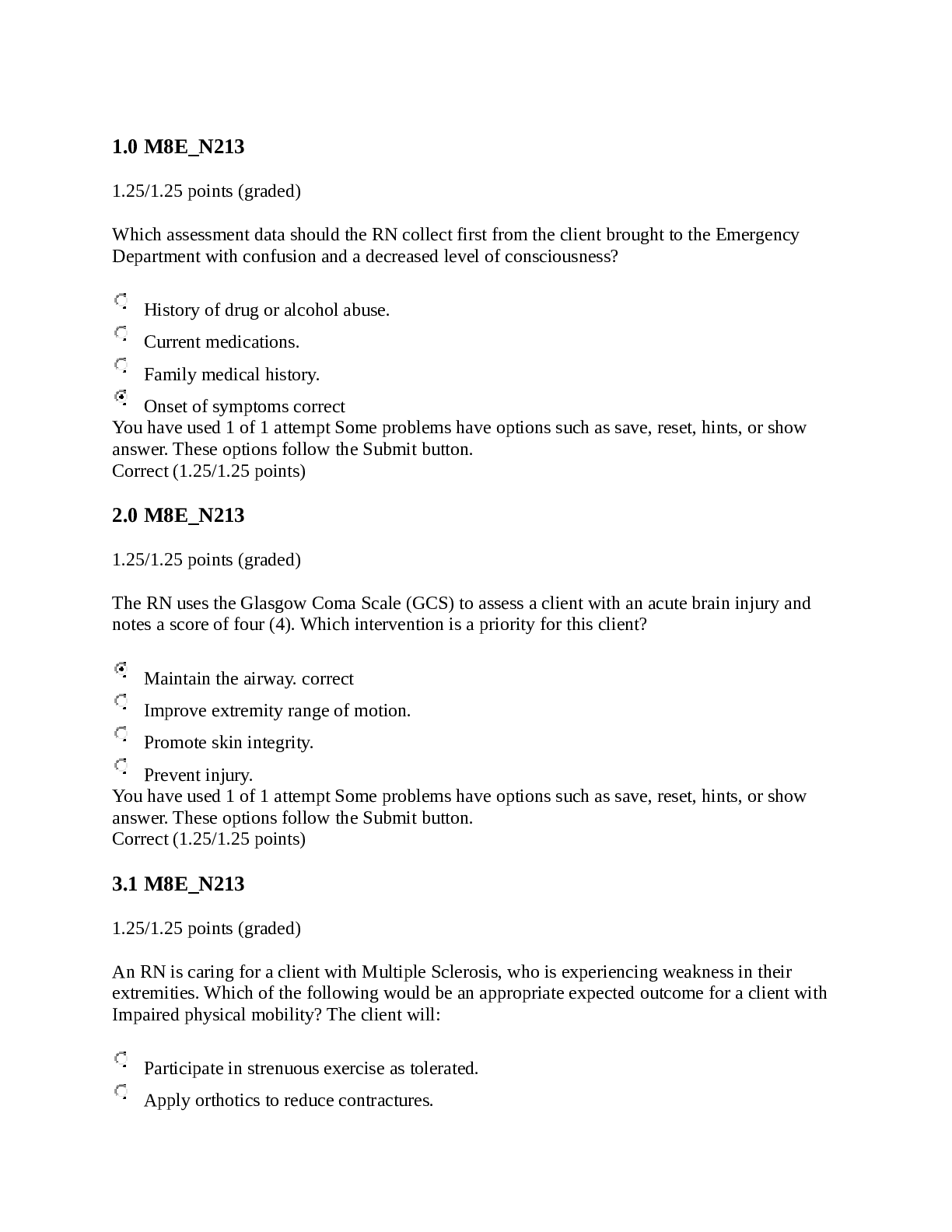 Preview image for NUR 213 Final Exam-with 100% verified answers-2022