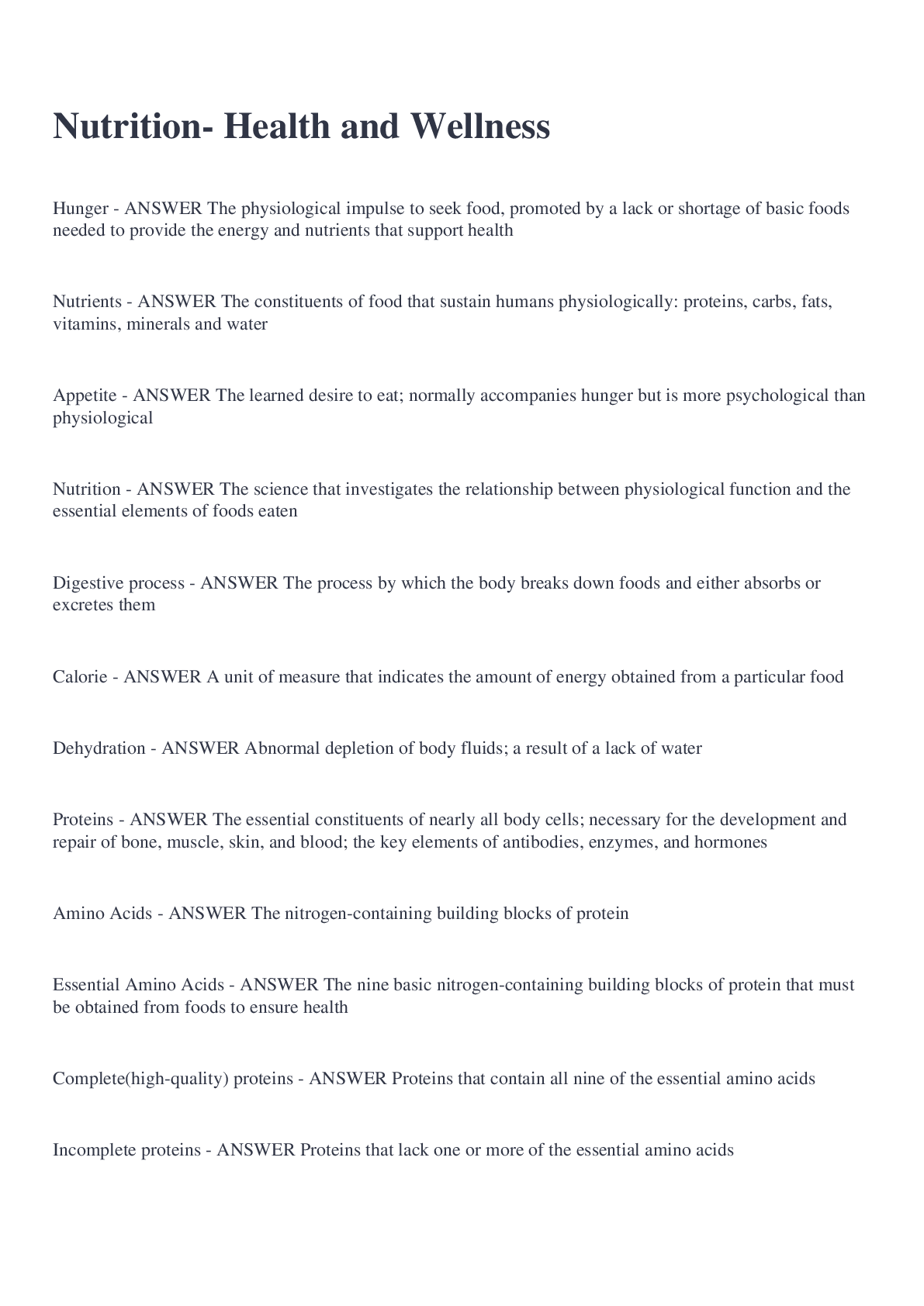 Preview image for ATI Nutrition Proctored FORM A & B| 118, Questions and Answers| LATEST 2021/2022 GRADED A+