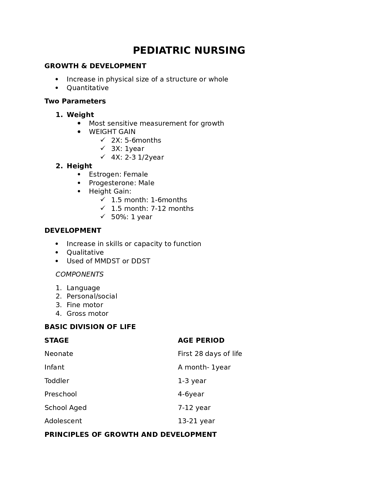 Preview image for Pediatric Nursing