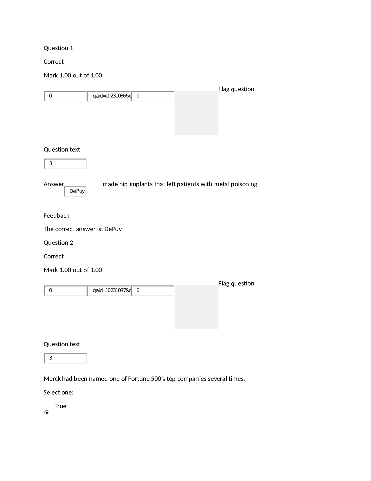 Preview image for MSITM BA63490 H2Part II - FTM Quiz 5 - Chapter 5,ALL ANSWERS CORRECT,VERY HELPFUL FOR REVISION.