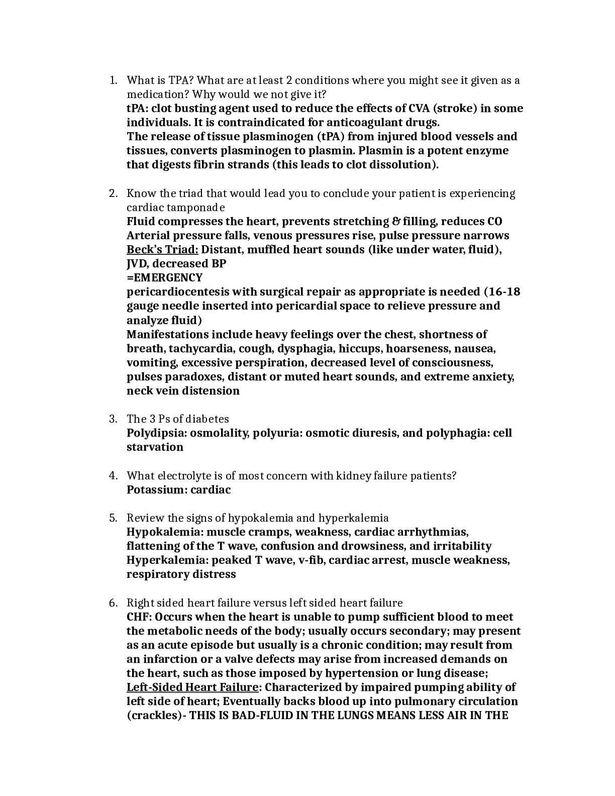 Preview image for Pathophysiology HESI Review