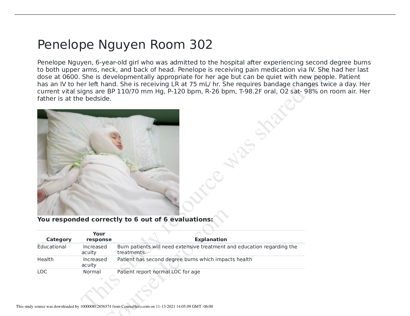 Preview image for NUR 3330 Penelope Nguyen peds CASE STUDY