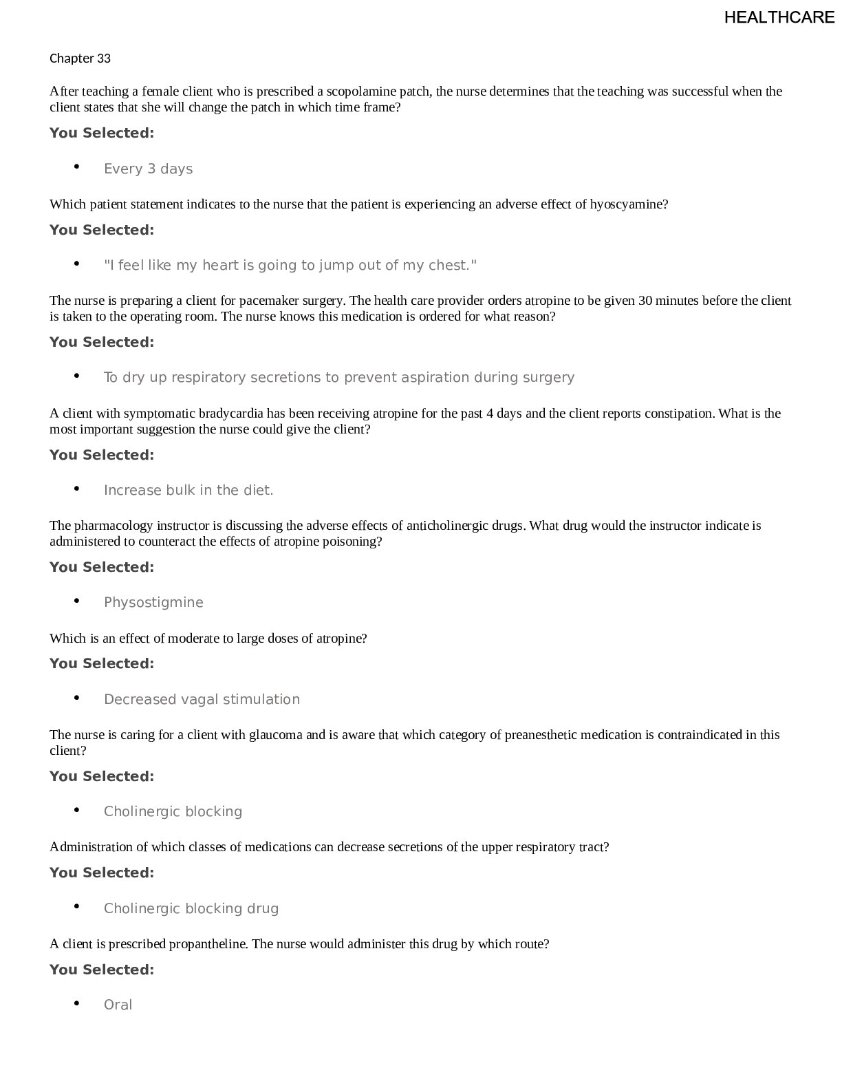 Preview image for Pharm Final  Exam Questions And Answers Latest Material