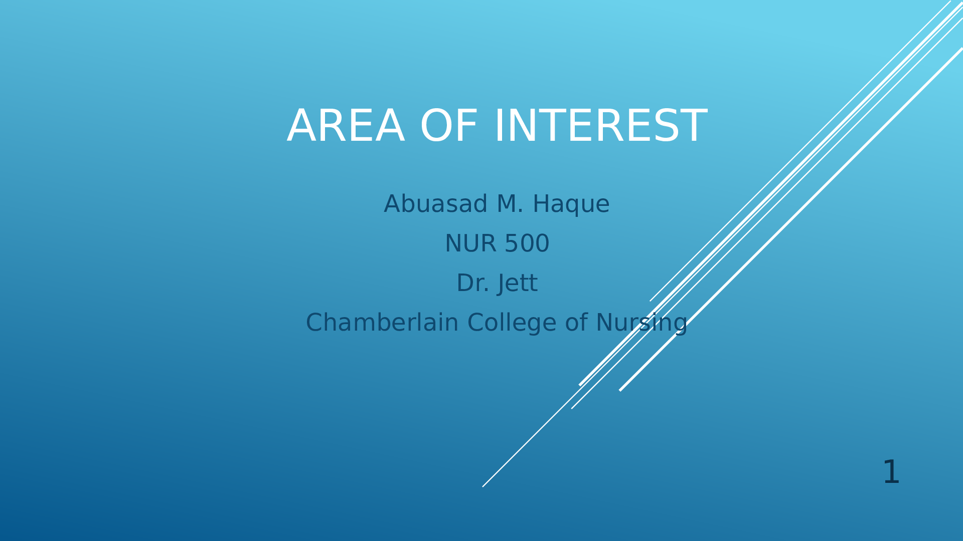 Preview of Chamberlain College of Nursing - NR 511Powerpoint Presentation