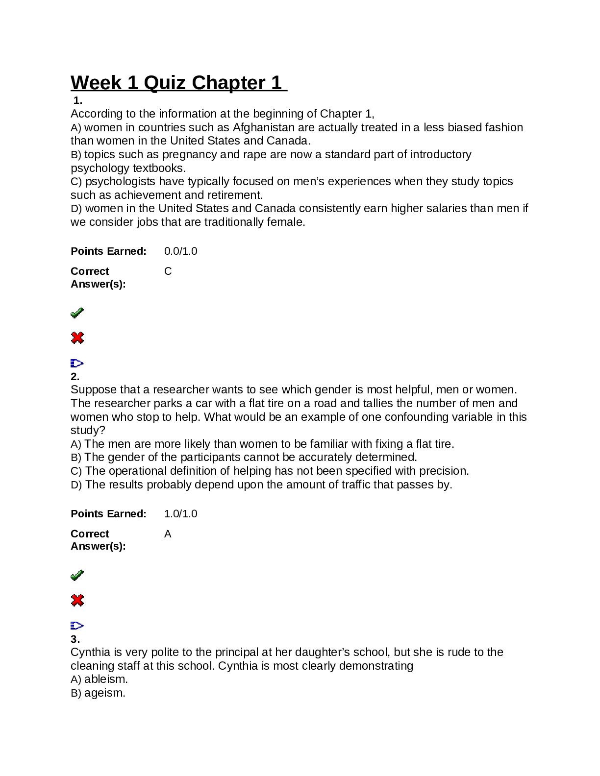 Preview image for Psych 324 questions and answers 2022/2023