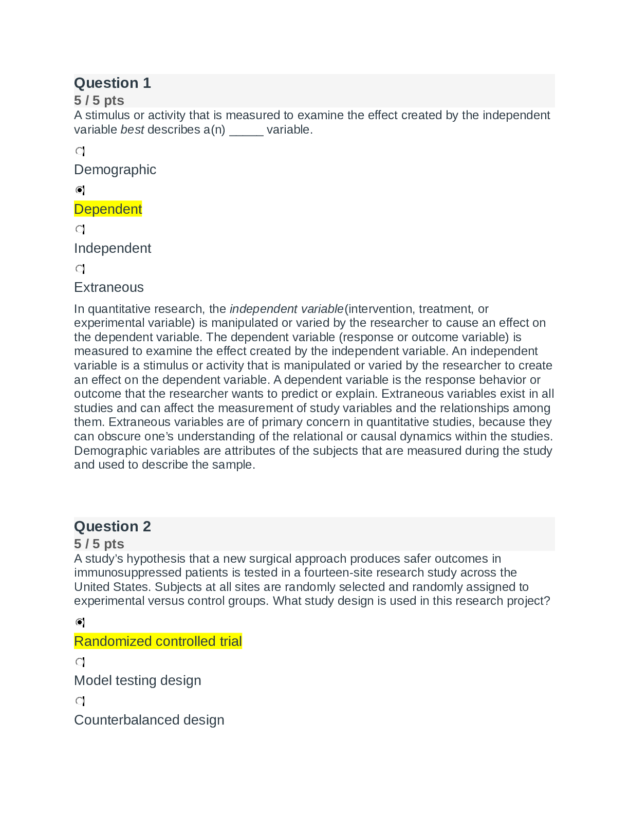 Preview of NURS 5366 Module 2 Quiz. Questions & Answers.