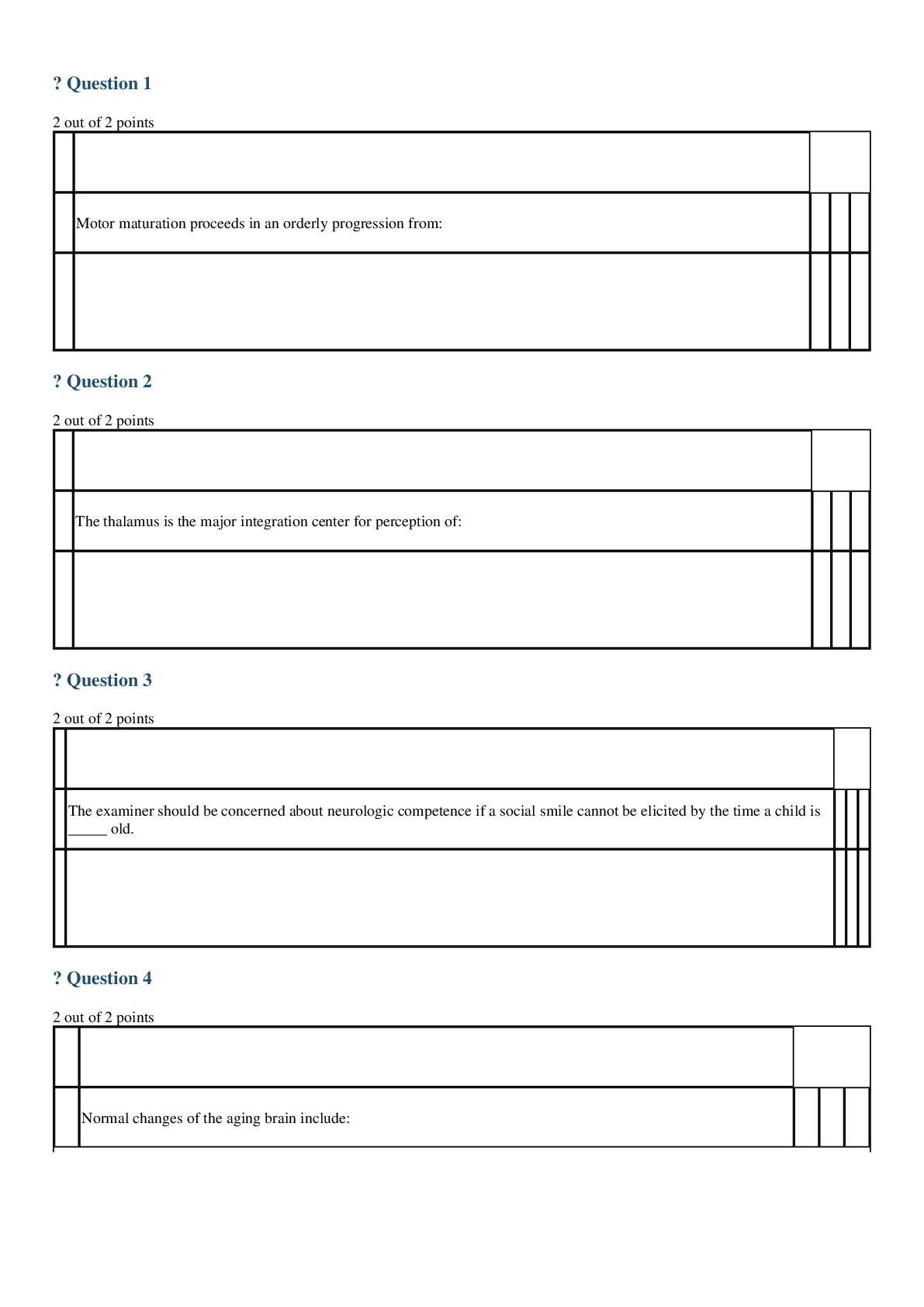 Preview image for NURS 6512N Week 9 Quiz 2 with Answers(Download to Score an A+)