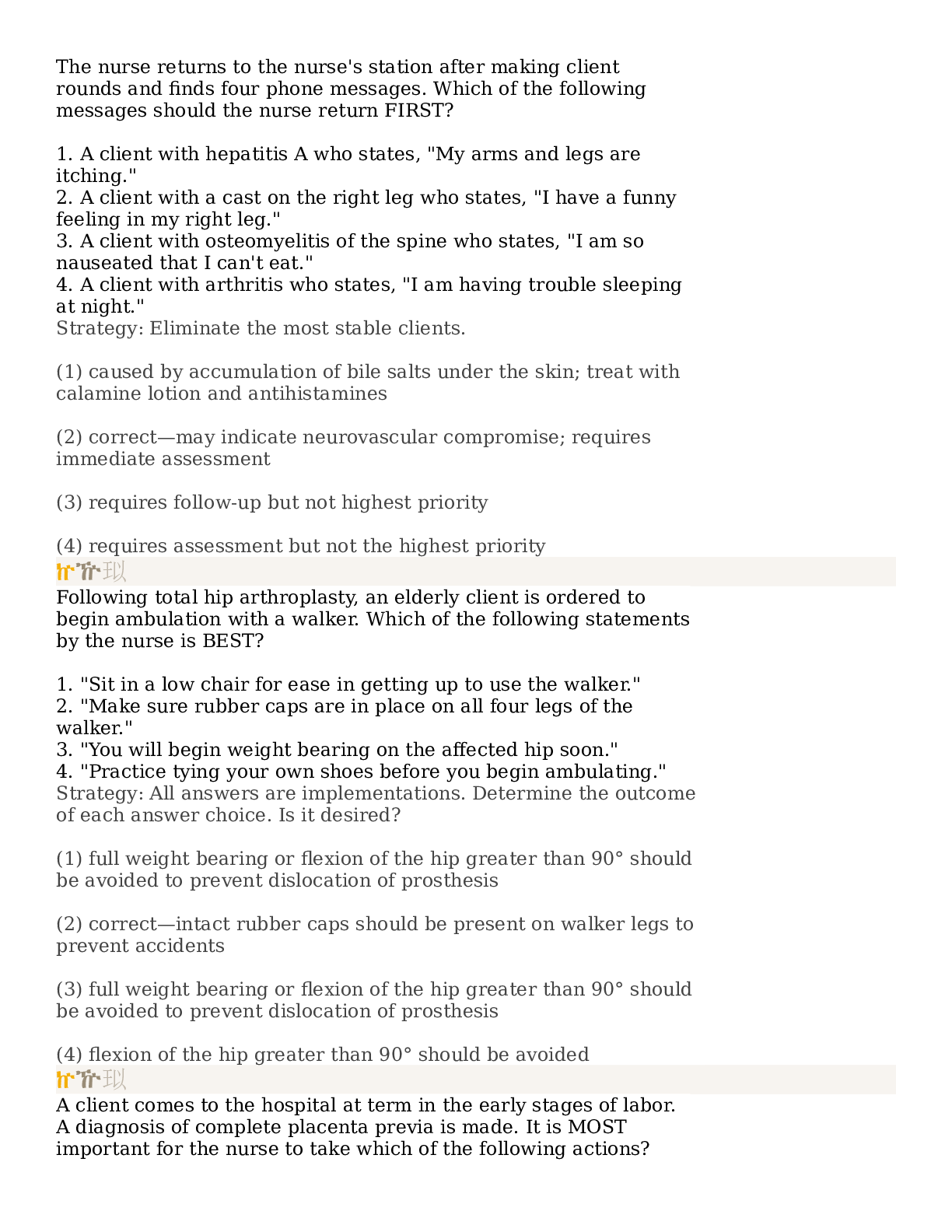 Preview of RN Question Trainer 6 Answers.docx 2021