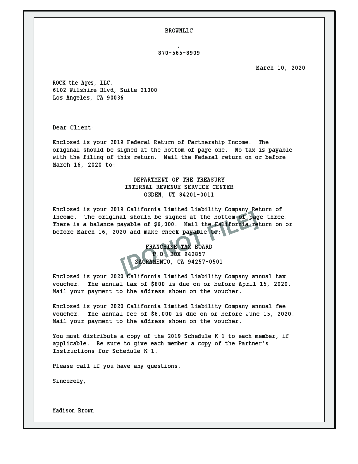 Preview image for Arkansas State University ACCT 4113 ROCK the Ages LLC..