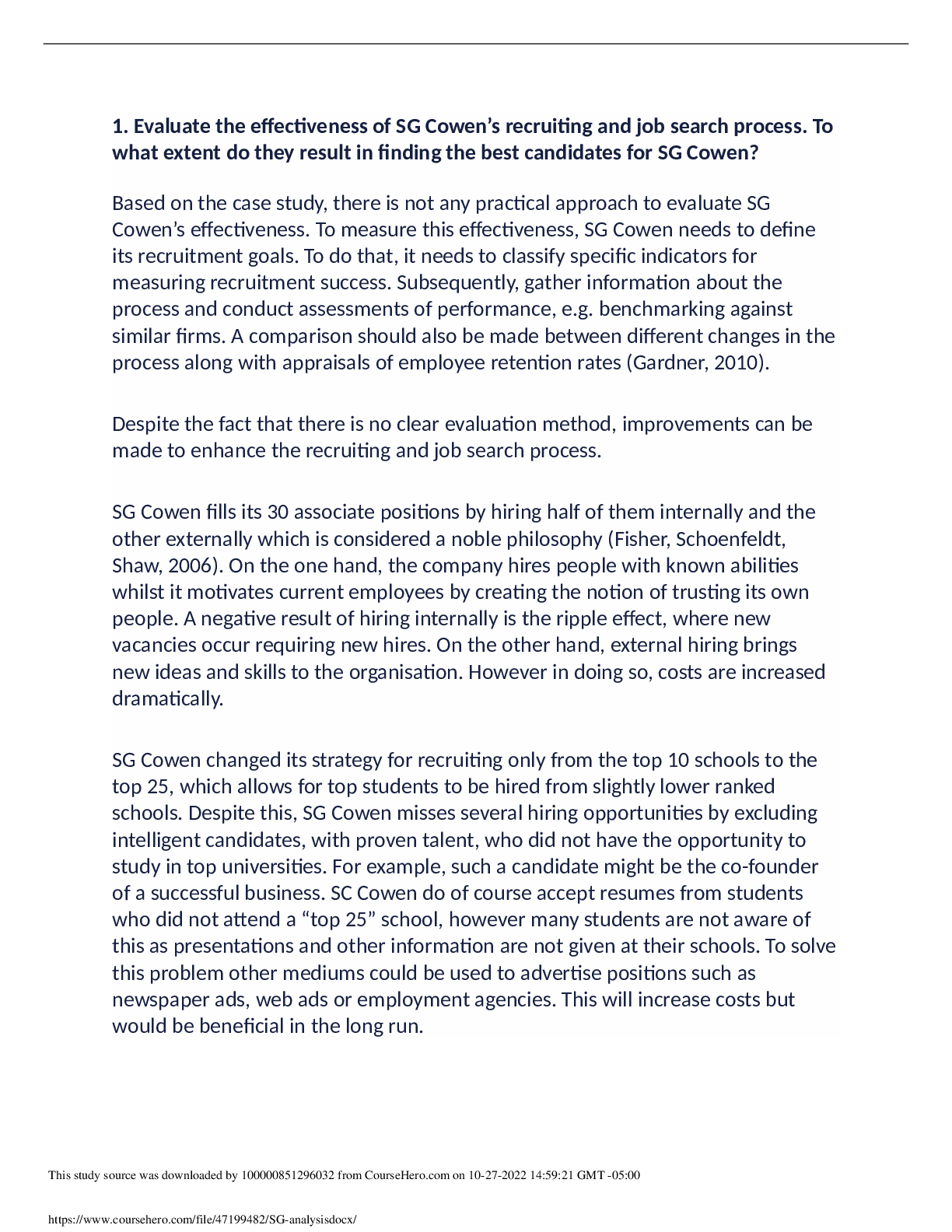 Preview image for SG analysis University of California, San Diego MGT MISC