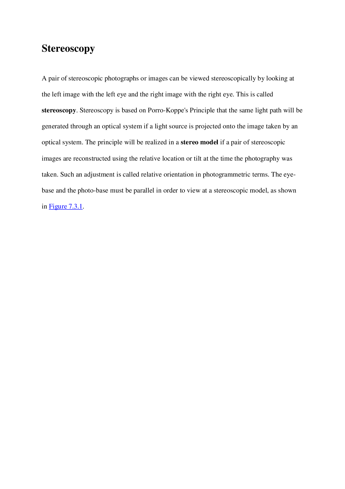 Preview image for GEOSPATIAL TECHNOLOGIES STEREOSCOPY