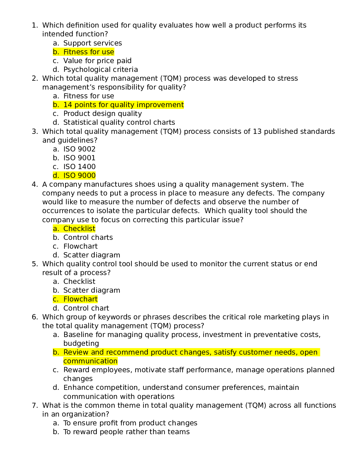 Preview image for C215 Operations Management PVDC Final Exam-with verified answers-2022-2023