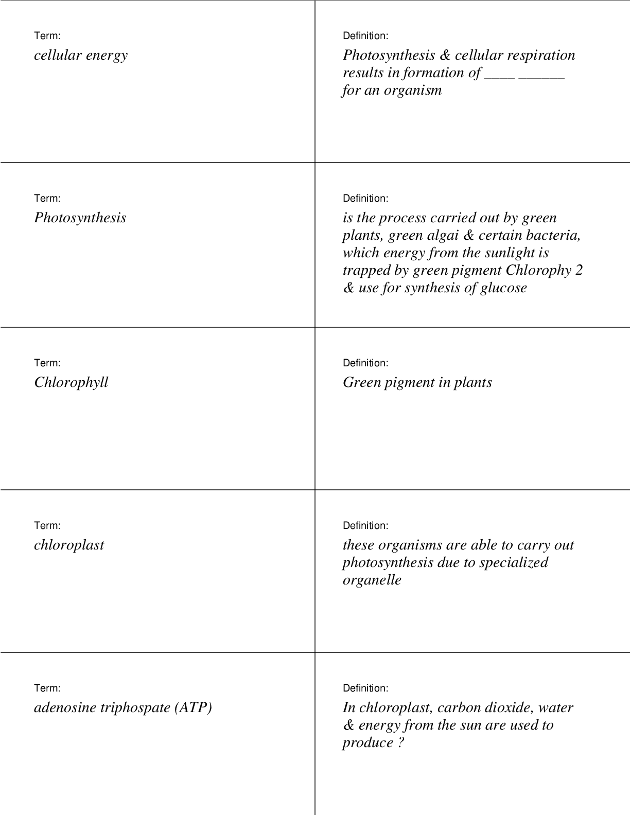 Preview image for Teas_7 TERMS AND DEFINATIONS