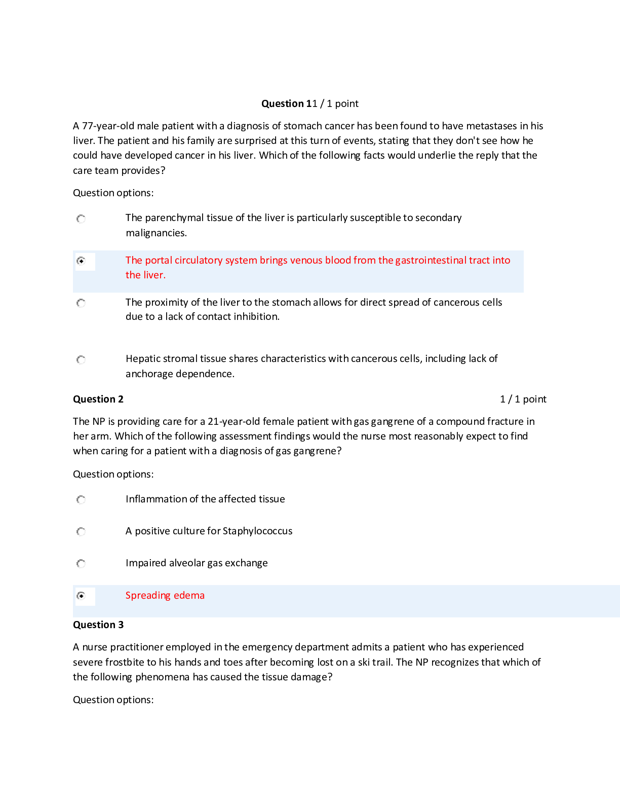 Preview of MN551 Unit 1 Quiz