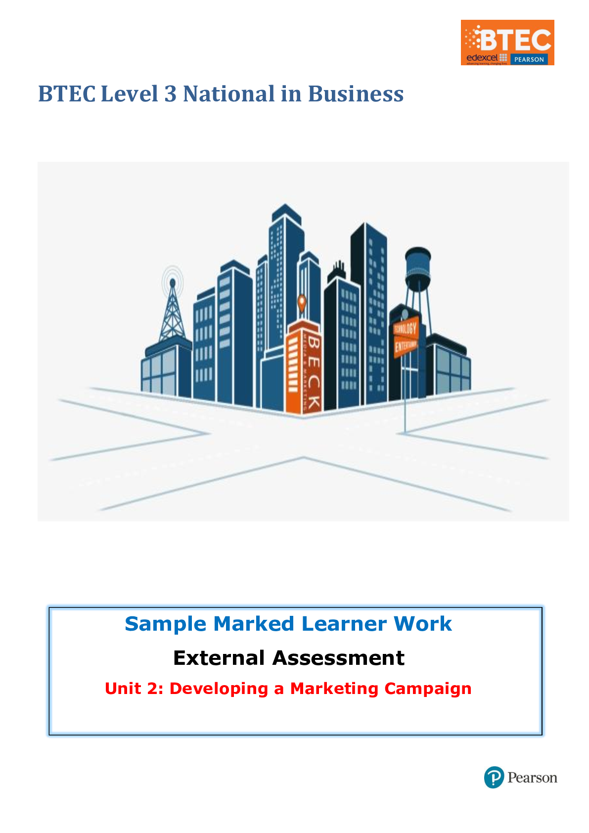 Preview image for BTEC Level 3 National in Business