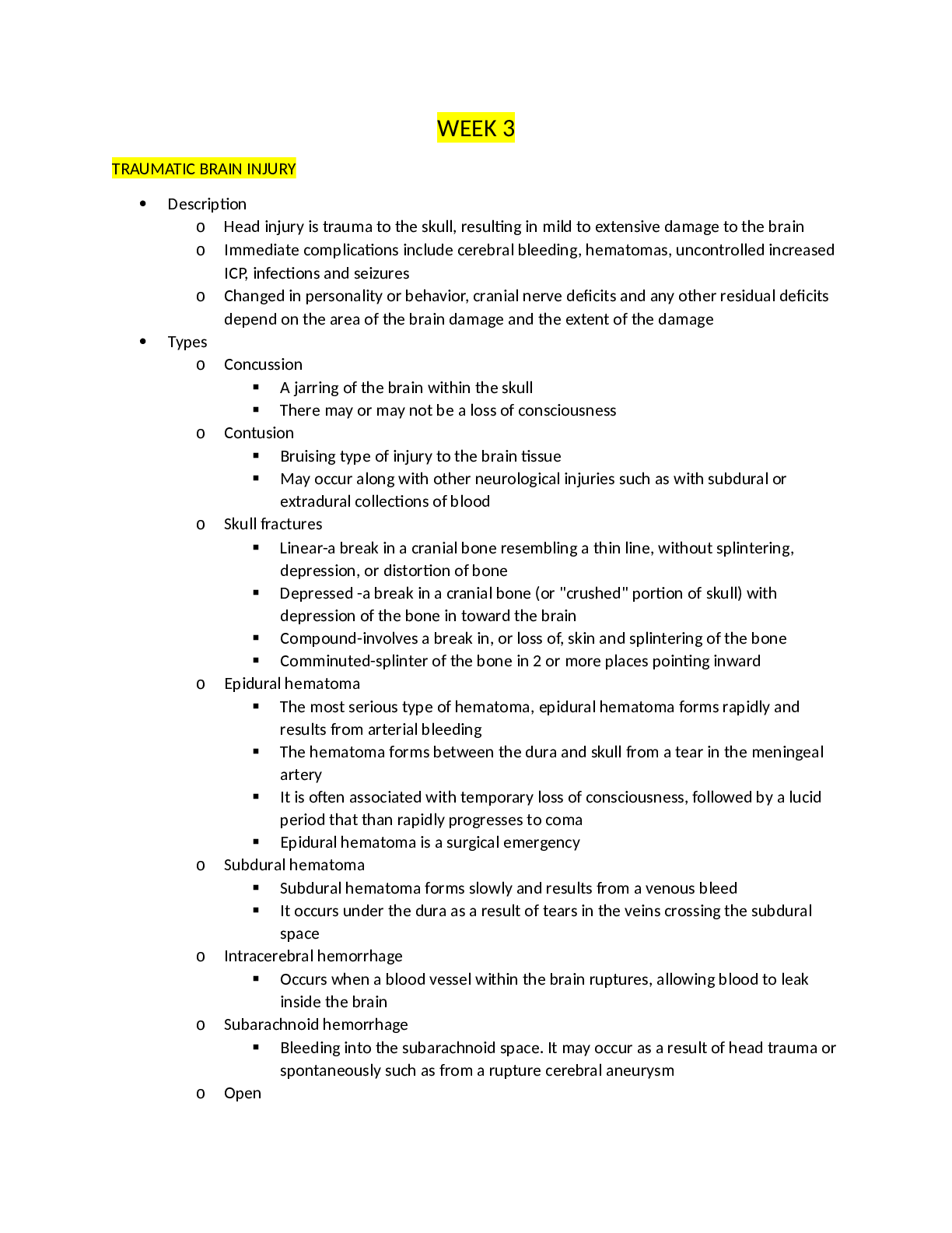 Preview of Herzing UniversityNF 216WEEK 3./ complete solution
