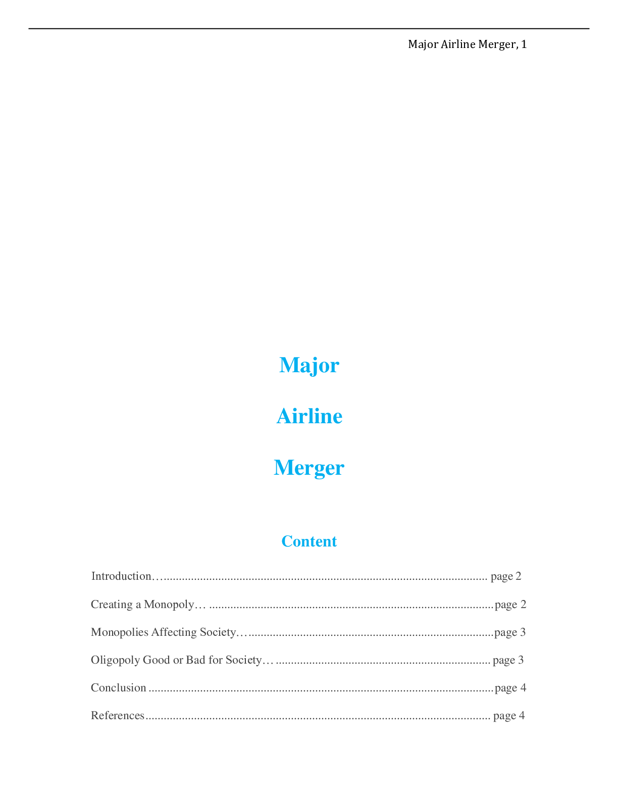 Preview image for ECON 312N Week 3 Assignment: Major Airline Merge WITH CORRECT RESEARCH ANSWERS 100% GUARANTEED GRADE SCORE