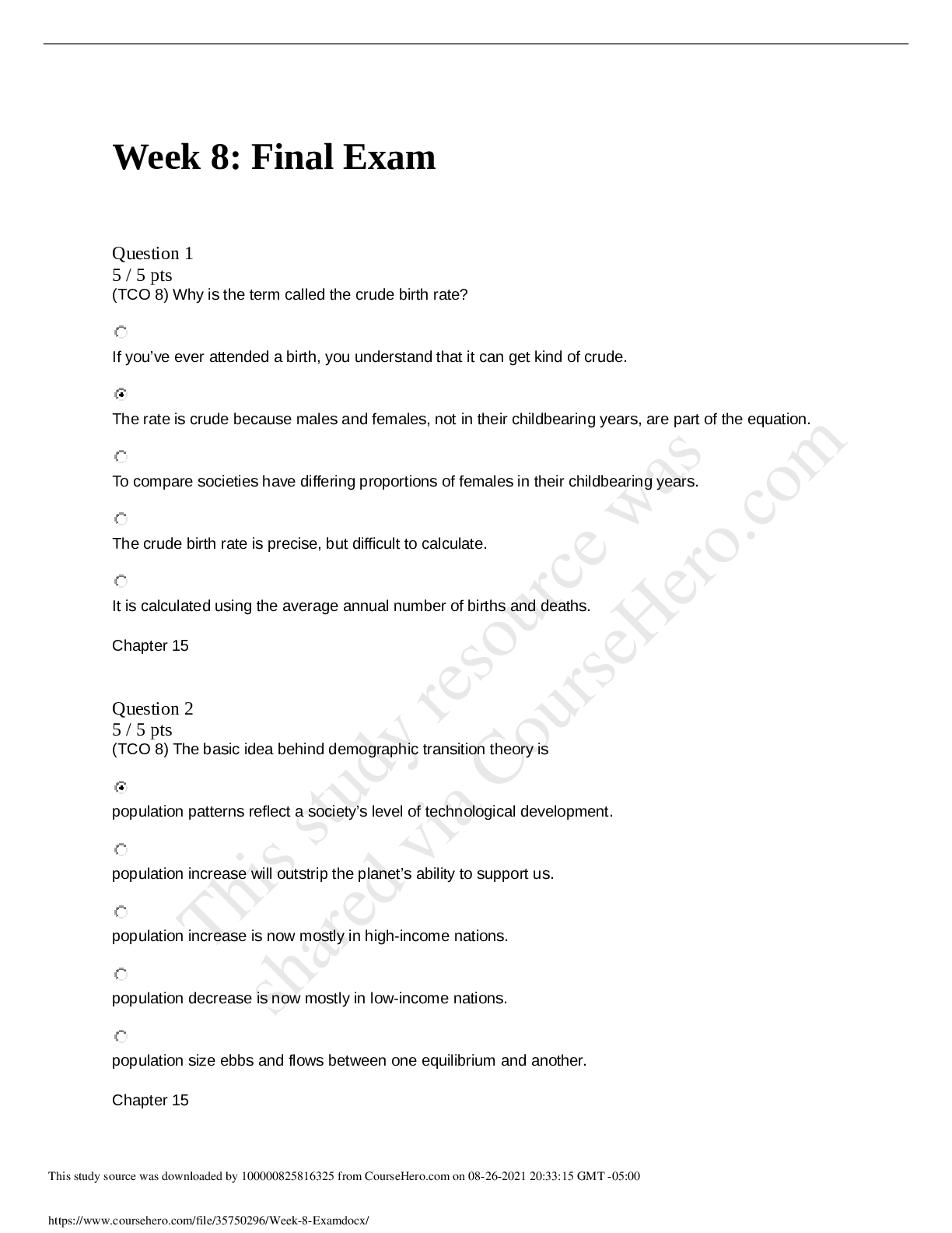 Preview image for NR603 Week 3 Quiz.docx