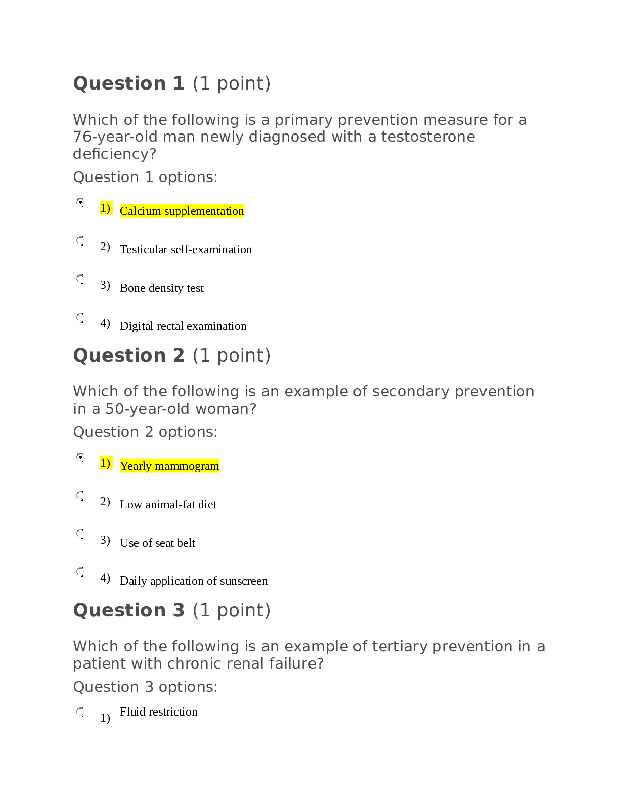 Preview image for South University - NSG 6440 Week 9 Practice Exam Latest Update(Graded A Exam)