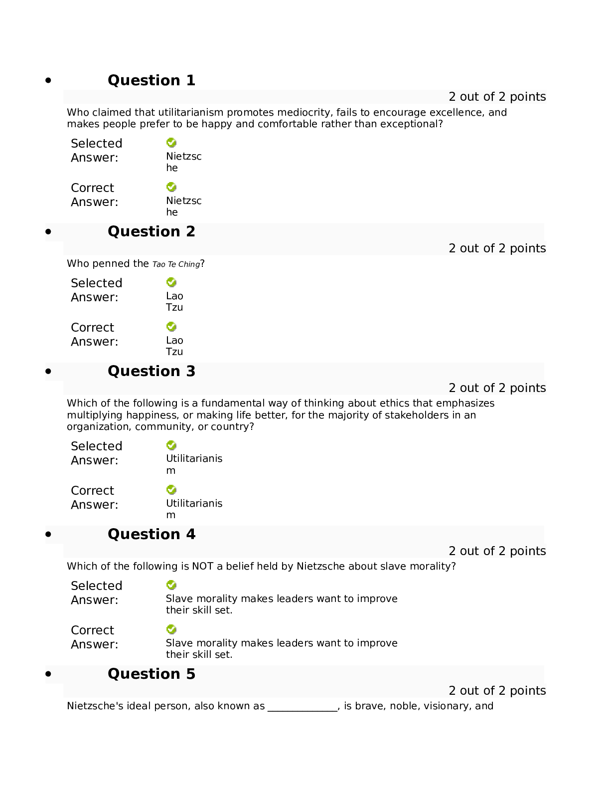Preview image for Walden UniversityBUSI 3002Wk6TestAnswersEthicalLeadershipBUSI3002. 2021