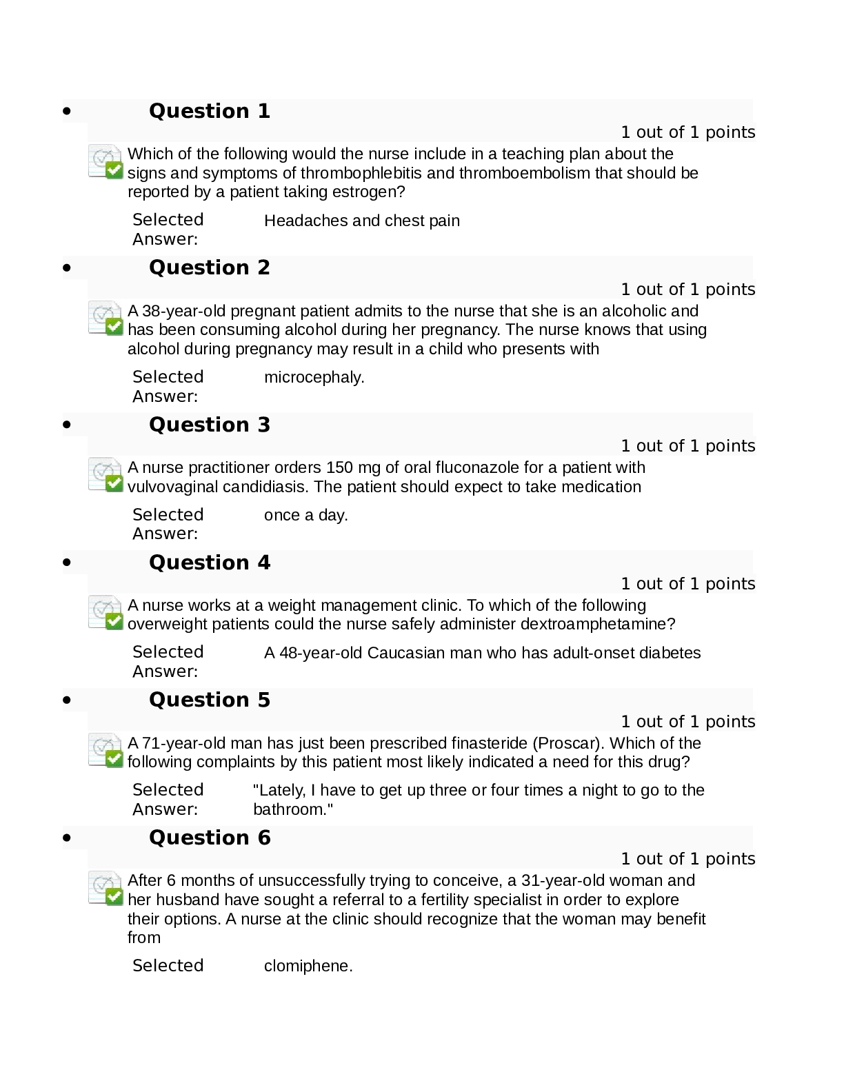 Preview image for NURS-6521, Advanced Pharmacology FinalExam2023
