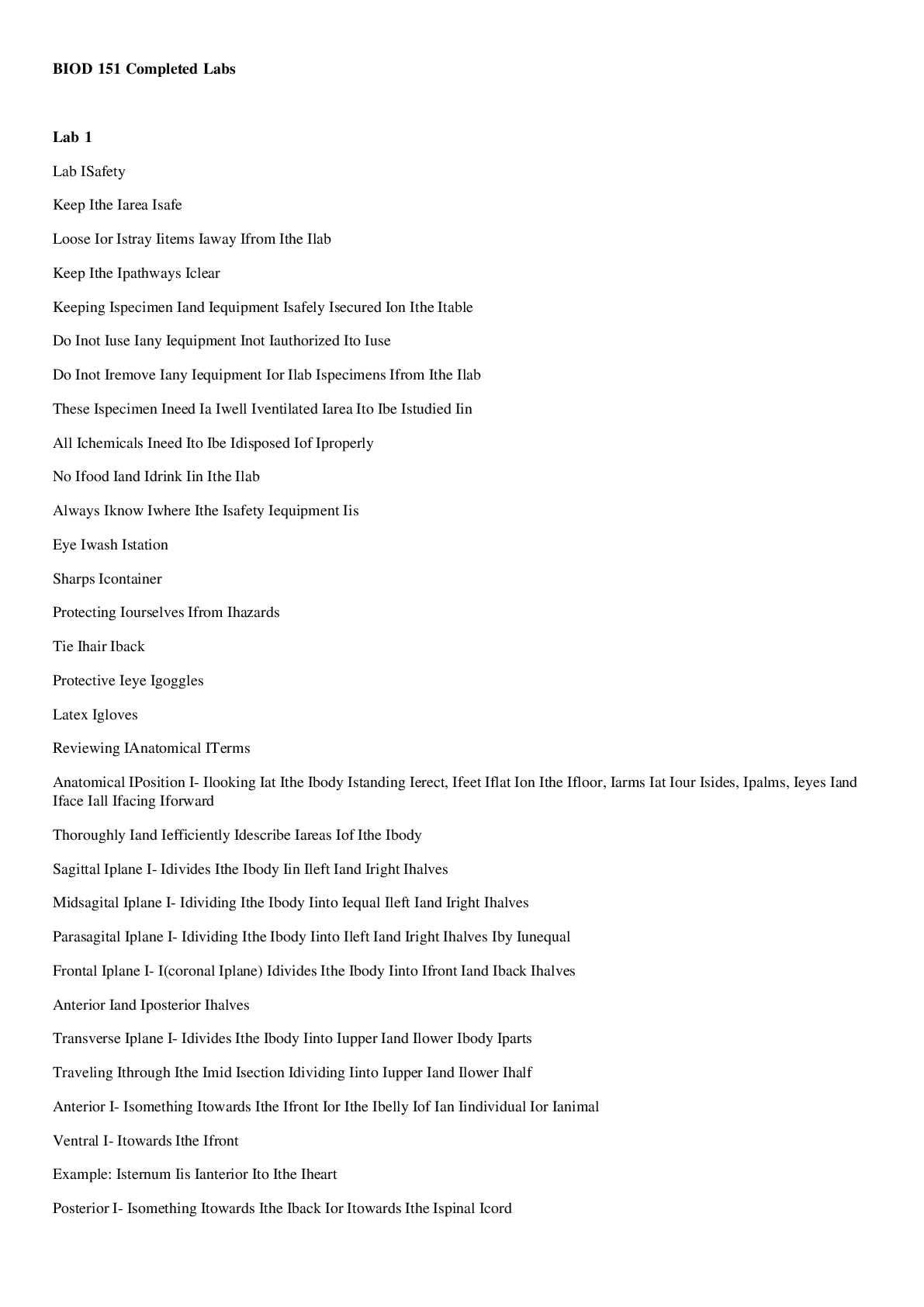 Preview image for BIOD I151 ICompleted ILabs