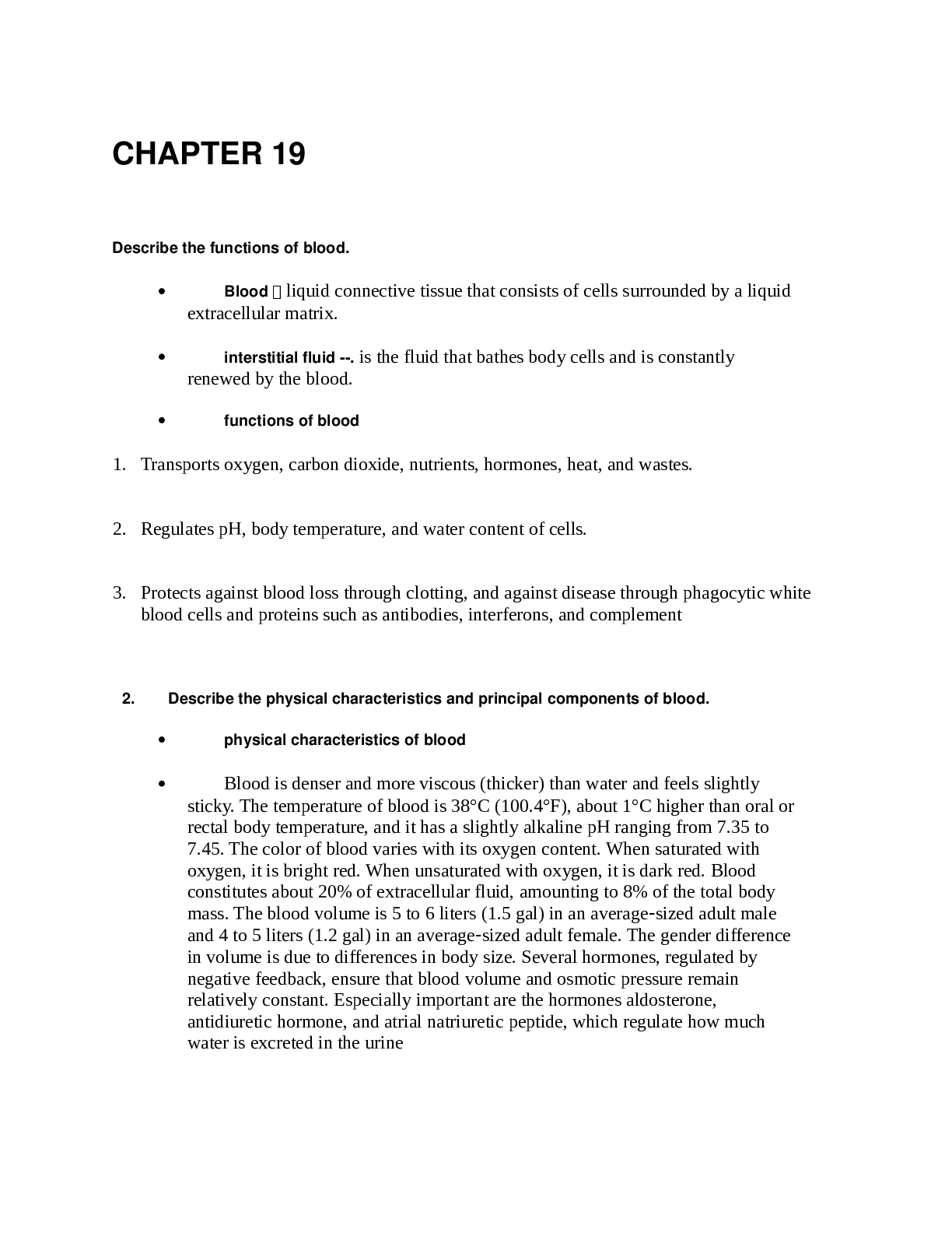 Preview of BIOL 235 Final Exam Notes