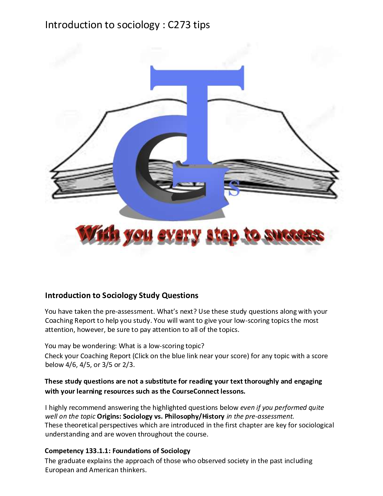 Preview image for WGU C273 INTRODUCTION TO SOCIOLOGY OBJECTIVE ASSESSMENT 2022/2023 (COMPLETE QUESTIONS AND ANSWERS)/GRADED A+