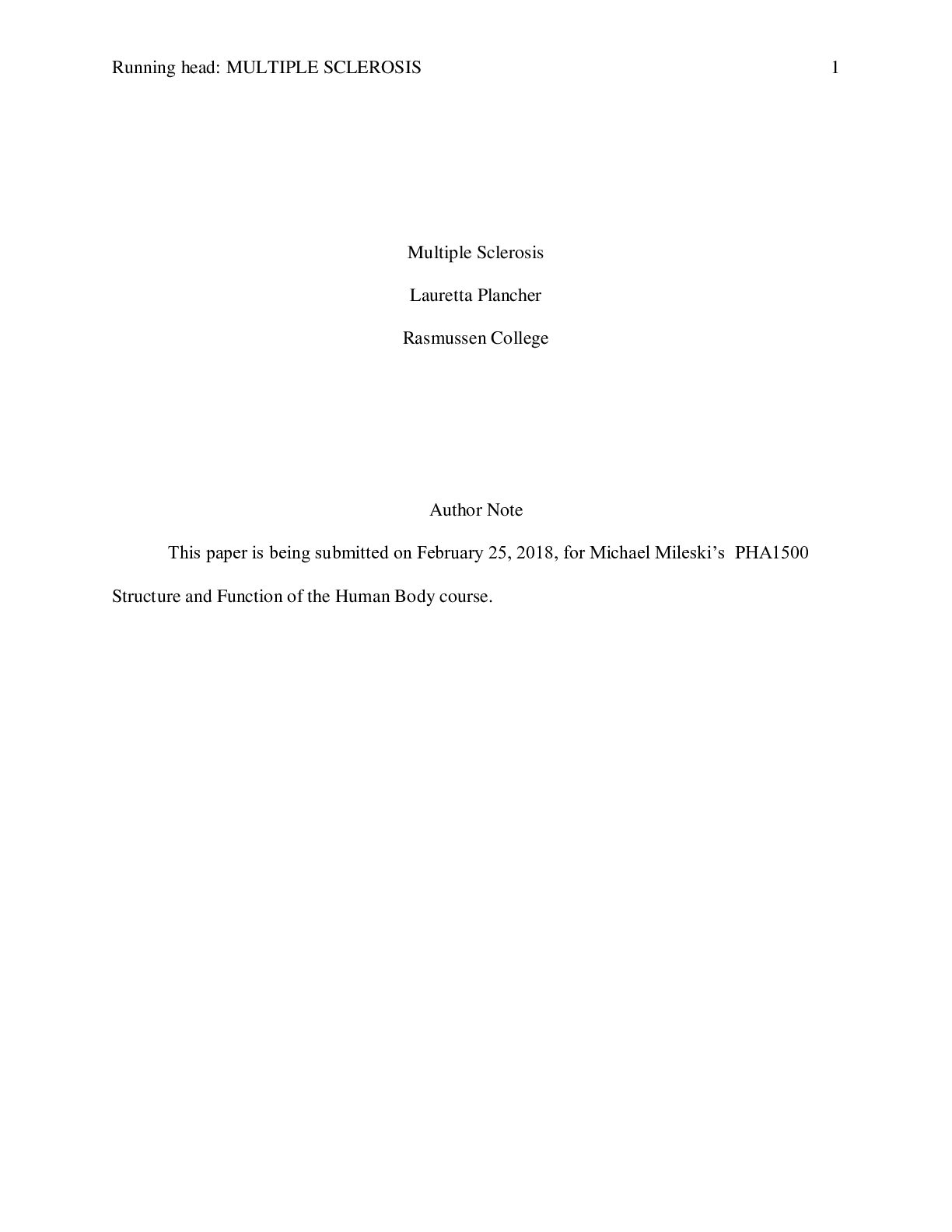 Preview image for PHA 1500 lplancher_MultipleSclerosis