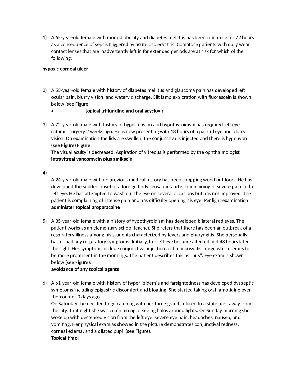 Preview image for NURS 624 Med Challenger HEENT FINAL EXAM 2022/2023 (QUESTIONS WITH ANSWERS)