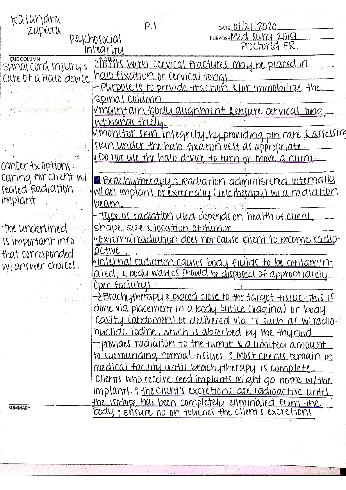 Preview of ATI proctored  med surg (ATI proctored remediation)2020