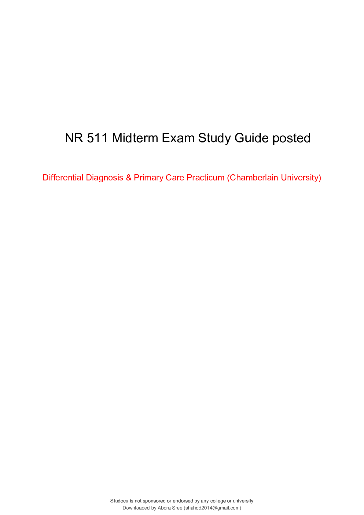 Preview image for nr 511 midterm exam 2022 answers, college, color, entertainment, graduation