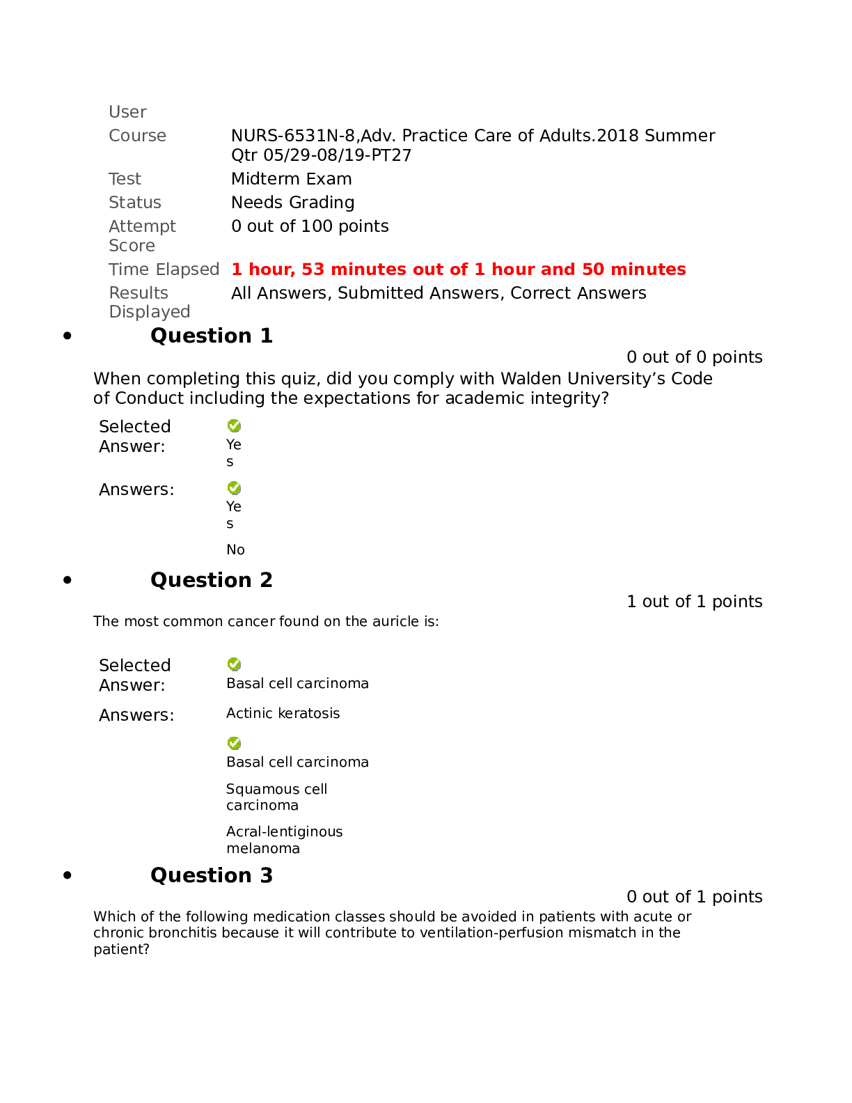 Preview image for nurs6531 midterm questions and answers