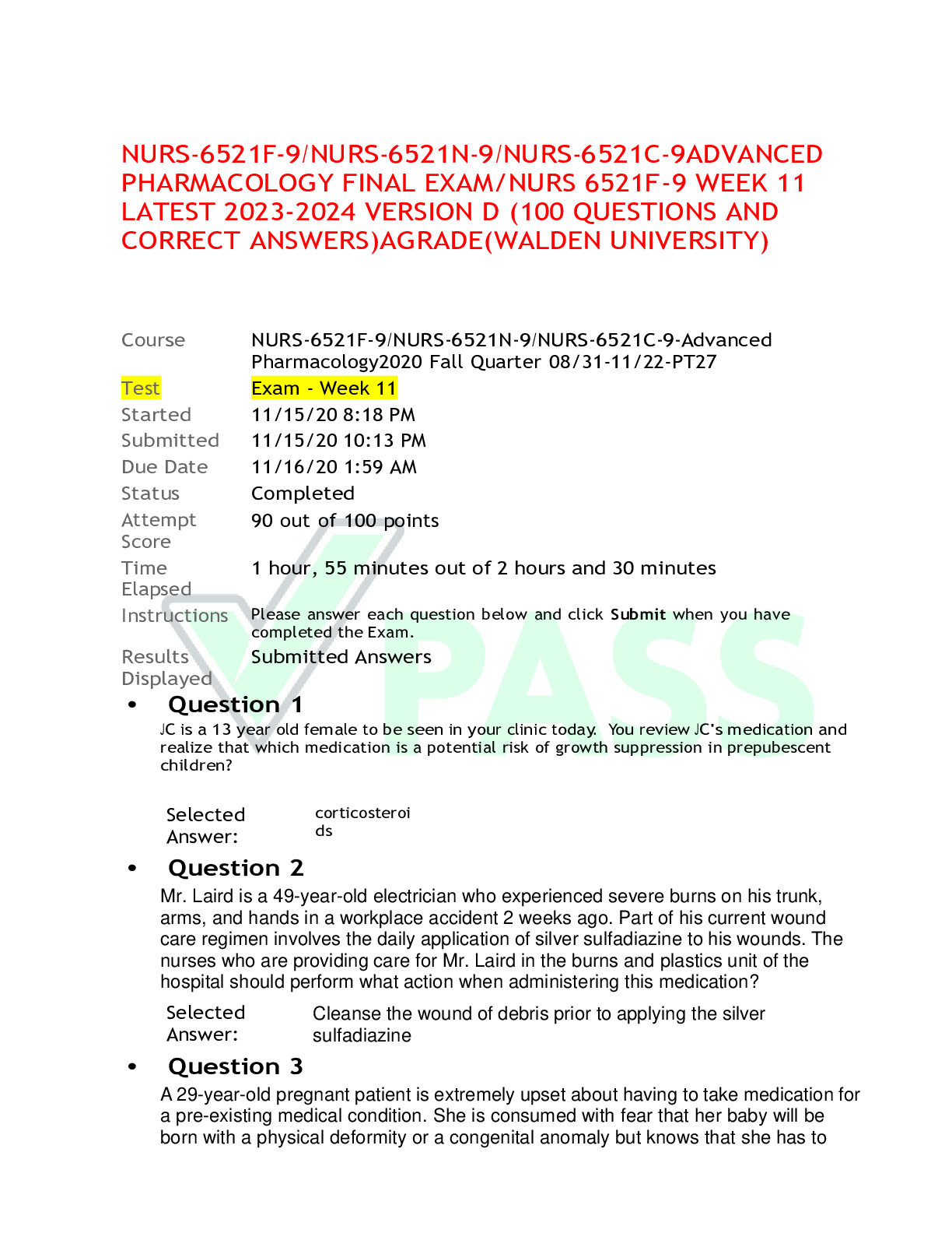 Preview image for NURS-6521F-9/NURS-6521N-9/NURS-6521C-9-Advanced Pharmacology