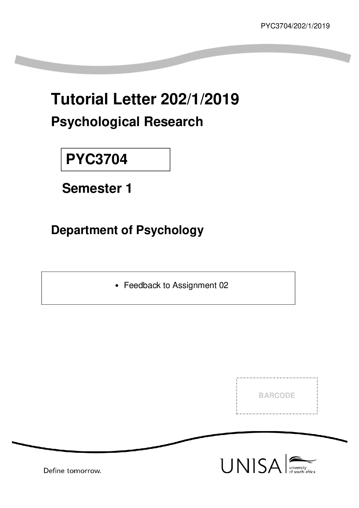 Preview image for pyc3704 feedback 2202