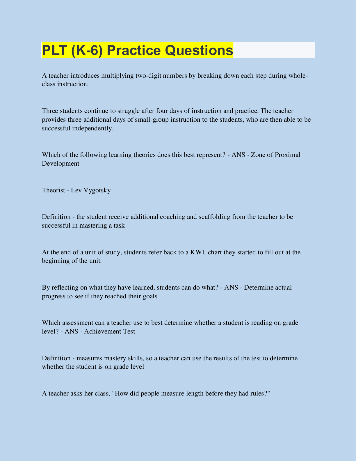 Preview image for TNCC Final Exam Test 2022 Open Book.