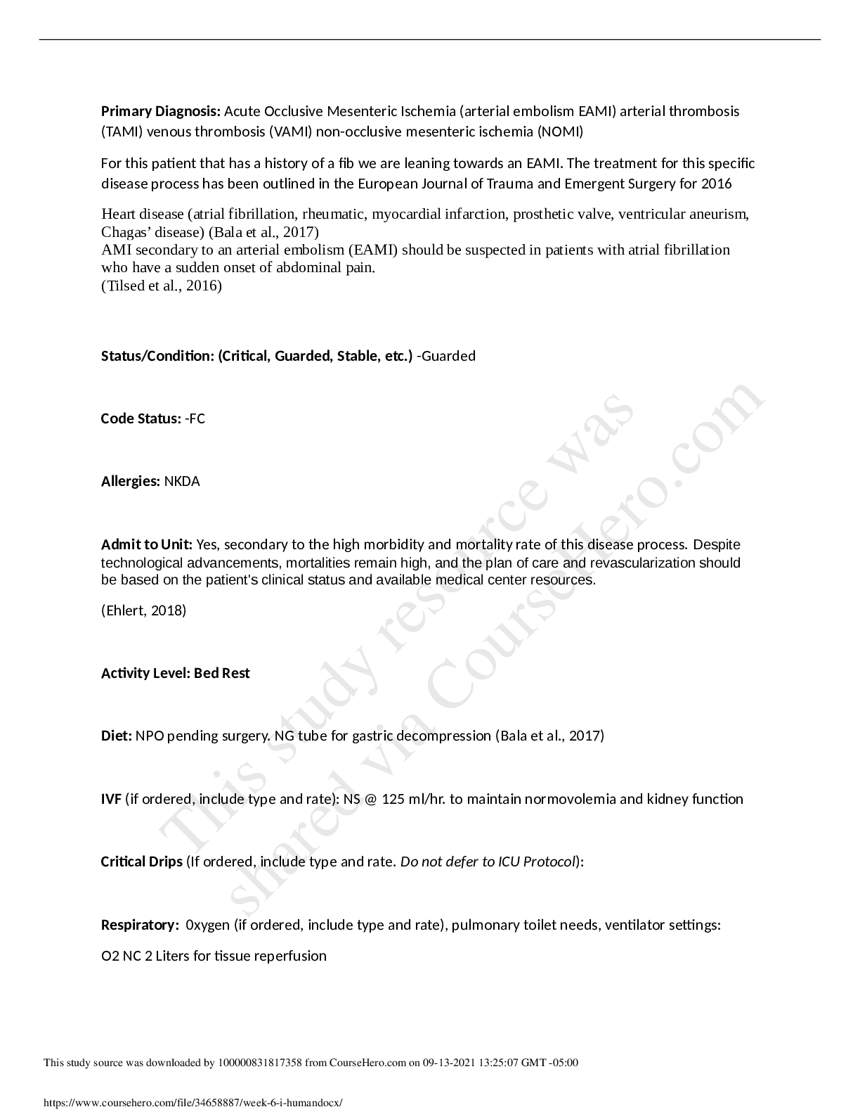 Preview image for NURS 6550week 6 i human 100% WALDEN UNIVERSITY 2021/2022