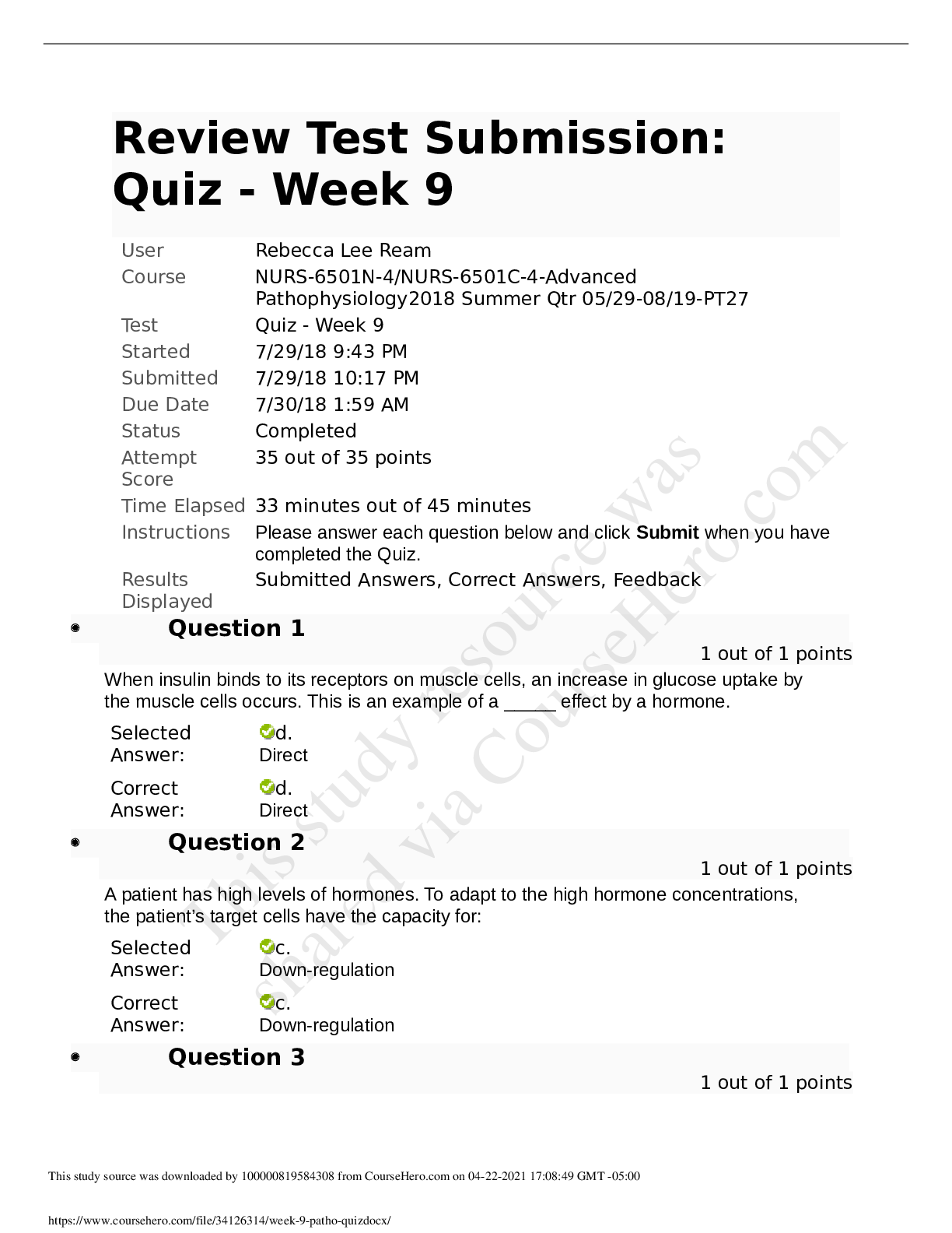 Preview image for NURS 6053_Patho week 9 quiz